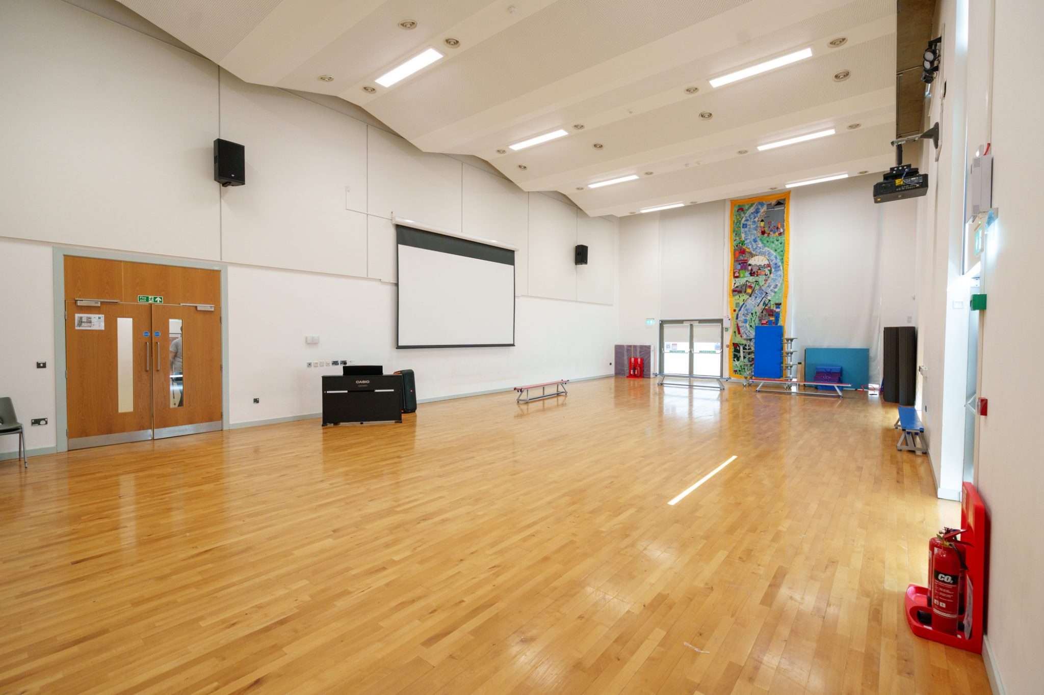 Book a School Hire Royal Wharf Primary School Main Hall